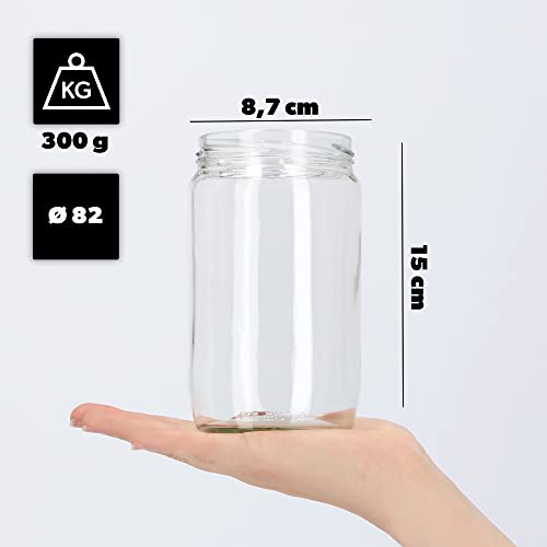 Lot De 12 Couvercles De Boîtes En Plastique Sans BPA - 4 Tailles (65/73/84/100 Mm) - Réutilisables Pour Boîtes De Conserve